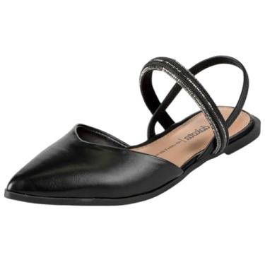 Imagem de Sapatilha Feminina Bico Fino Fácil Calce Conforto Dakota