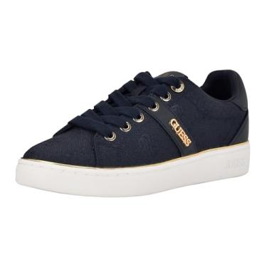 Imagem de GUESS Tênis feminino Britz, Azul-marinho 400, 38