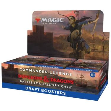 Imagem de Magi The Gathering Commander Legends Batalha por Baldur`s Gate Caixa de Boosters de Draft 480 Cartas