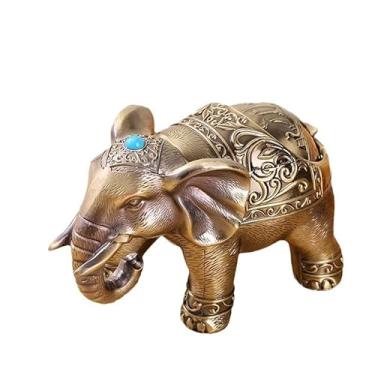 Imagem de Cinzeiro de ervas daninhas cinzeiro de elefante com cabeça abaixo, casa, sala de estar, personalidade criativa, cinzas anti-moscas, cinzeiro grande de escritório com tampa cinzeiros para cigarros