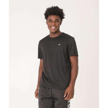 Imagem de Camiseta Masculina Fitness Manga Curta MR-49030, Preto, GG