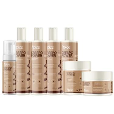 Imagem de Apse Kit Tratamento Completo Crespo com Mousse 7 itens