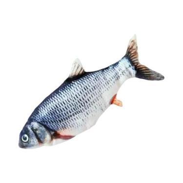 Imagem de Brinquedo Elétrico Para Gato Com Carregamento USB, Simulação De Peixe,