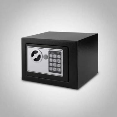 Imagem de Cofre De Aço Eletrônico Com Teclado Senha e Chave - Yeet