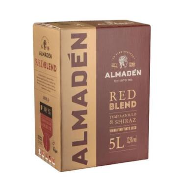 Imagem de Vinho Tinto Seco Almadén Red Blend Tempranillo Shiraz Bag In Box 5l