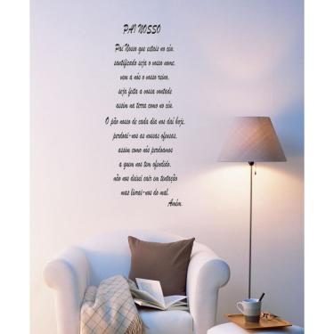 Imagem de Adesivos Decorativo De Parede Oração Pai Nosso Para Sala