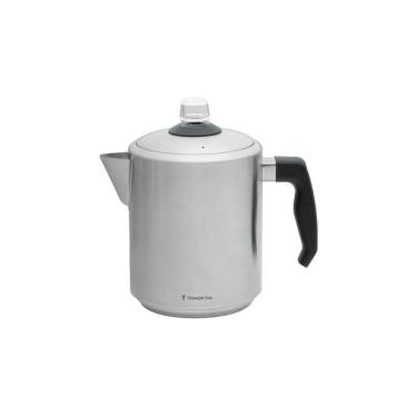 Imagem de Cafeteira Percoladora Elétrica Tramontina 61768030 Aço Inox 2L Filtro Permanente Prata 110V