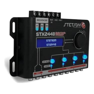 Imagem de Processador De Audio Stetsom Stx2448 Com Sequenciador Cor Pr - Congrat