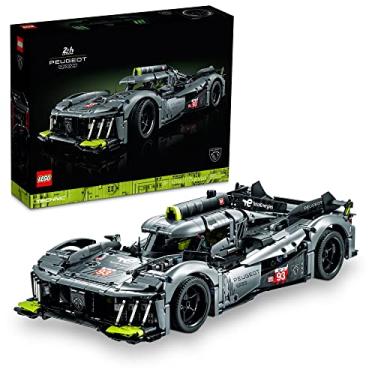 Imagem de LEGO® Technic PEUGEOT 9X8 24H Le Mans Hybrid Hypercar 42156; Conjunto de Construção (1.775 Peças)