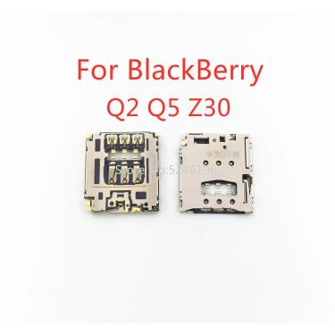 Imagem de Suporte do cartão SIM para blackberry q2  q5  z30  bandeja do leitor de cartão  peças de reparo  2 a