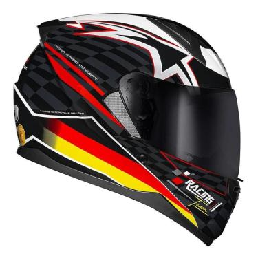 Imagem de Capacete Race Tech Sector Grid Alemanha Germany Esportivo Moto Motociclismo-Unissex