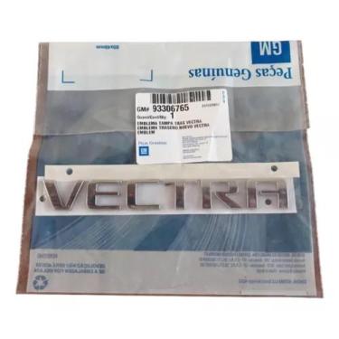 Imagem de Emblema Letreiro Cromado Da Mala Vectra Original GM