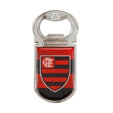 Imagem de Abridor Garrafas Ímã 9x4,5cm Flamengo - mileno