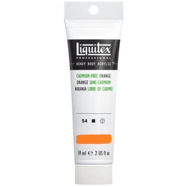 Imagem de Tinta Acrílica Liquitex Heavy Body Cadmium Free Orange 59ml, Heavy Bod