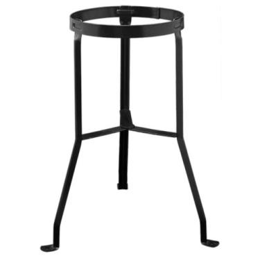 Imagem de Suporte Piso Extintor Chão/Solo Pó de 4 e 6 kg Preto Resil