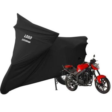 Imagem de Capa Protetora Para Moto Kasinski Comet GT 250 Sob Medida - Mz, Preta