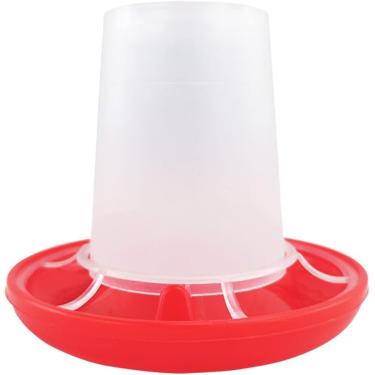 Imagem de 1 alimentador de pintinhos vermelhos 160 g/0,35 lbs kit de equipamento de alimentação de aves de capoeira para filhotes de pintinhos para chocadeira suprimentos de alimentação e irrigação de aves