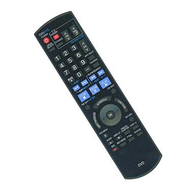Imagem de Controle remoto substituído compatível com Panasonic DMR-EA38VK DMREZ48V DMR-EZ475V DMREZ27 DMREZ475VPK DMREZ47VK DVDR VCR DVD Recorder