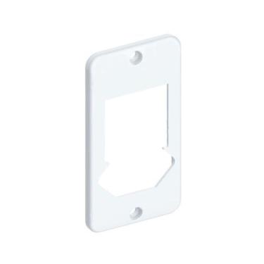 Imagem de Tampa Tecla Dupla Para Condulete + Tomada Hexagonal 1/2 3/4 - Masster 