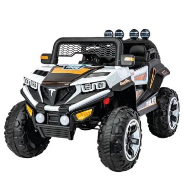 Imagem de Zippy Toys, Carro Elétrico UTV 4X2 12V com Controle Remoto, Branco