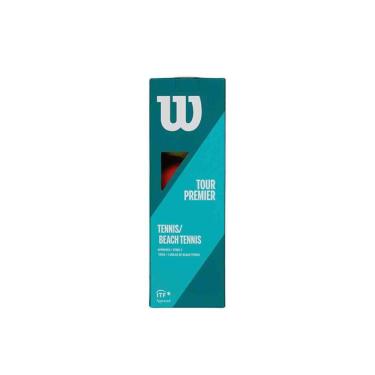 Imagem de Bola De Tênis Beach Tennis Wilson Tour Premier Pack 3 Bolas