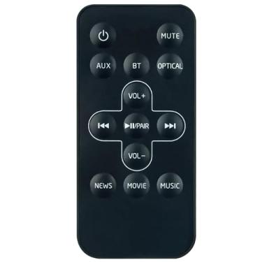 Imagem de TRM-SBX130 Controle remoto de substituição para alto-falante Toshiba TY-SBX130 TY-SBX130B 2.0 Channel Soundbar TV