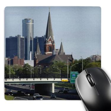 Imagem de 3dRose Mi, Detroit, St. Joseph Church, Gm Corporation, US23 Pso0009, Paul Souders Mouse Pad (mp_91210_1)