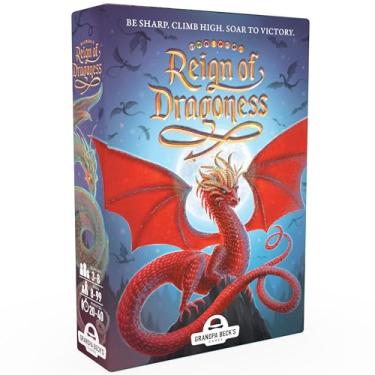 Imagem de Reign of Dragoness Card Game by Grandpa Beck's Games - A Strategic Hand Elimination Card Game | from The Creators of Cover Your Assets, Cover Your Kingdom & Skull King | 3-8 Players 8+