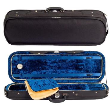 Imagem de Estojo Case Violino Di Pietro Blue De Luxe 4/4