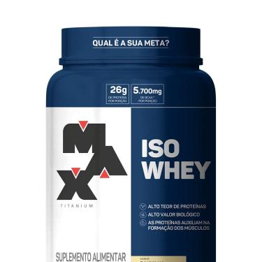 Imagem de Iso Whey Max Titanium (900g) Baunilha