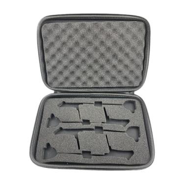 Imagem de Deevoka Bolsa de transporte com alarme para pesca, caixa de alerta para vara de pesca, grande capacidade, resistente, à prova d'água, compacta, prática,