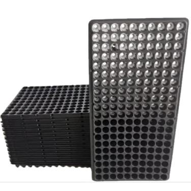 Imagem de Kit 10 Bandejas Cultivo De Mudas Frutas Verduras e Chas Alface Morango Sementeira S/aba 200 Células