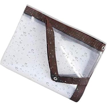 Imagem de Lonas à Prova De Rasgos E Rasgos 4x7m, Lona Transparente à Prova De Intempéries, Lona Transparente Para Telhado, Camping, Ao Ar Livre, Pátio, Chuva Ou Sol, 2x2m