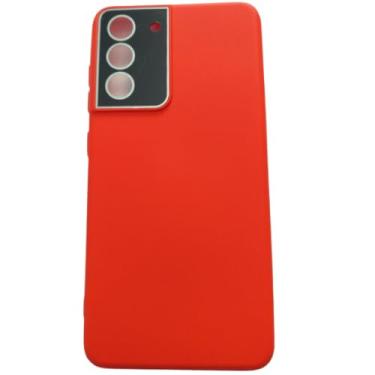 Imagem de CAPA CAPINHA SILICONE AVELUDADA COMPATIVEL SAMSUNG S 21 FE (vermelho, samsung s21 fe)