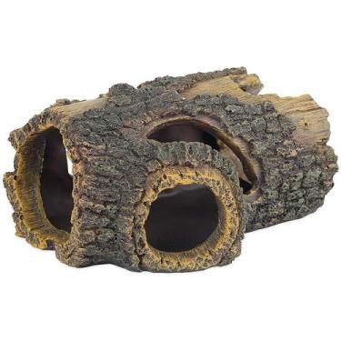 Imagem de Decorações de aquário Uniclife Resin Hollow Tree Trunk Betta Log