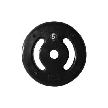 Imagem de Anilha de Ferro Fundido Injetada Alça Lateral 5,0Kg - ANILHAS