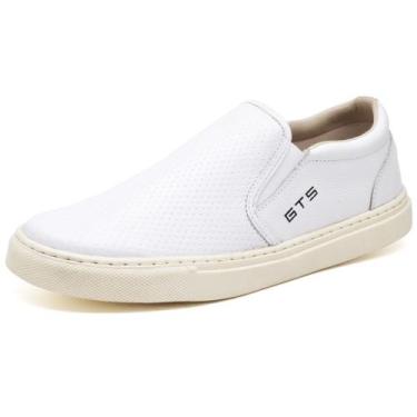 Imagem de Tênis Slip On GTS - Masculino, Branco, 40