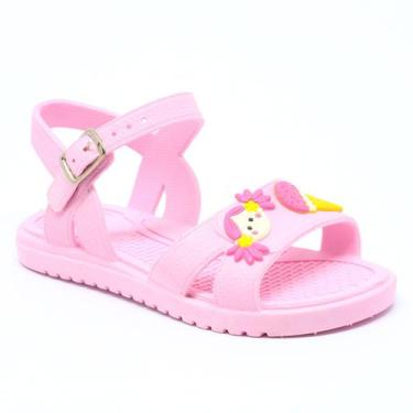 Imagem de sandália infantil menina chinelo leve confortável escolar moda verão -