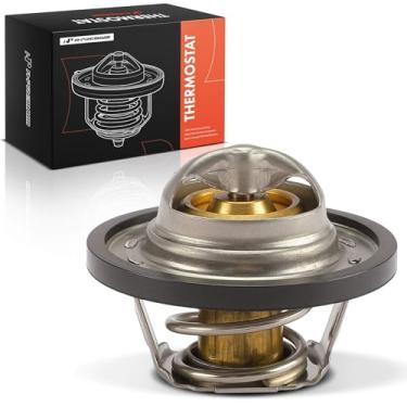 Imagem de A-Premium Termostato de refrigeração do motor com vedação compatível com Jeep Cherokee e Ford Mustang II, Courier, Fairmont e Chevrolet Camaro, S10 Blazer, Cavalier, Celebrity, Chevette & Saab 9-5 e