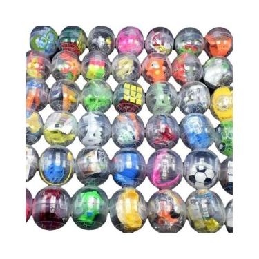Imagem de Brinquedos Transparentes Em Forma De Casca De Ovo De 55mm, Pacote Com 