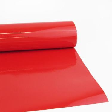 Imagem de Adesivo para Vidros Transparente Vermelho 1,06m - TaColado, 1,00 x 1,0