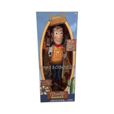 Imagem de Boneco De Pelúcia Falante Woody E Jessie De Toy Story 4, Figura De Açã