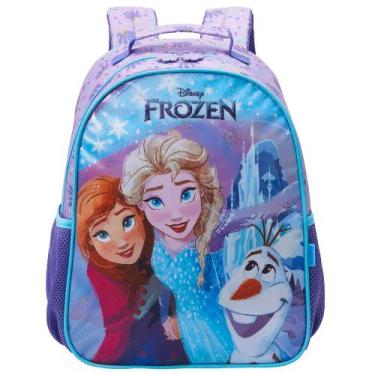 Imagem de Mochila De Costas Escolar Infantil Personagens Disney Word, Frozen Des