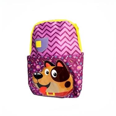 Imagem de Mochila Infantil Baby Bichinhos Estampa Cachorro - ShopMix