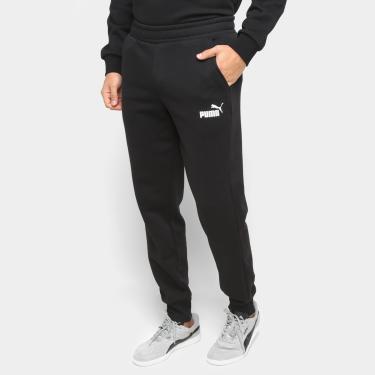 Imagem de Calça Moletom Puma Essentials Logo Fleece Cl Masculina-Masculino