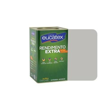 Imagem de Tinta Eucatex 18L Fosco Parede Alto Rendimento Alta Cobertura, Chromiu