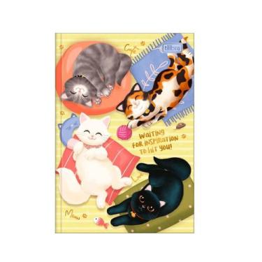 Imagem de Brochura 1/4 C.D. 80 Fls. Tilibra - Purrfect Cats 9