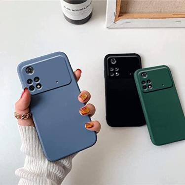 Imagem de Capa Capinha Aveludada Anti Impacto Xiaomi Poco X4 PRO 5G Cor:Preto