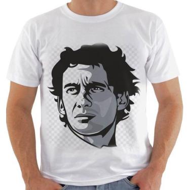 Imagem de Camiseta Camisa Lc 566 Ayrton Senna Do Brasil Formula 1 - Primus