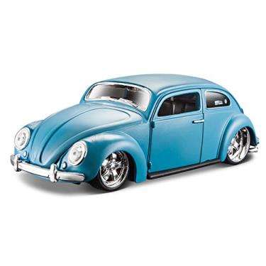 Imagem de Volkswagen Beetle Blue Outlaws 1/24 Diecast Model Car by Maisto